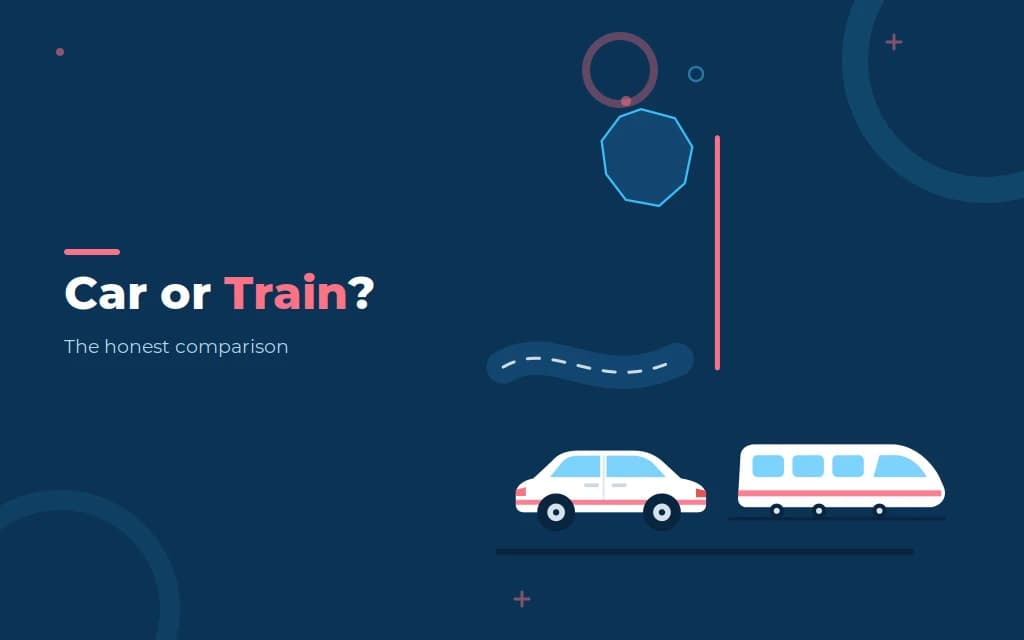 Voiture ou train pour sillonner la France : deux bonnes réponses, une seule carte