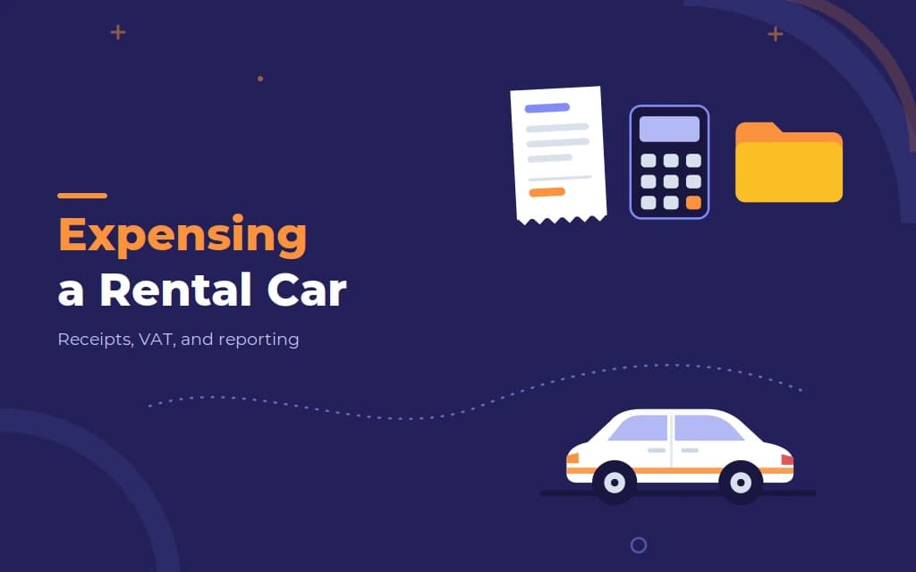 Expensing a rental car in France: the invoice, the VAT, and the traps