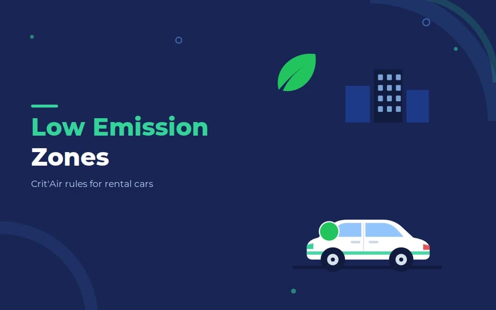 Crit'Air, ZFE zones and your rental car: what actually matters in 2026