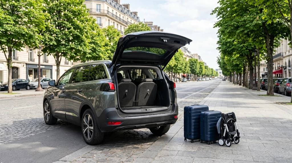 Location de voiture 7 places à Paris