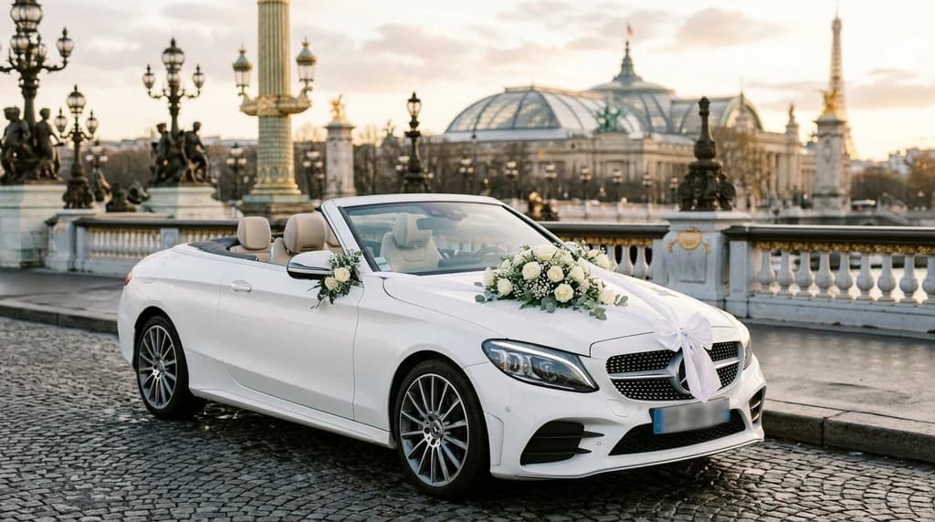 Location de voiture de mariage à Paris