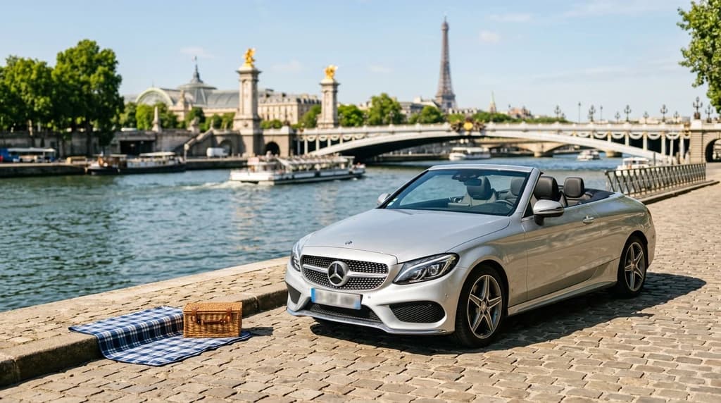 Location de voiture pour le week-end à Paris